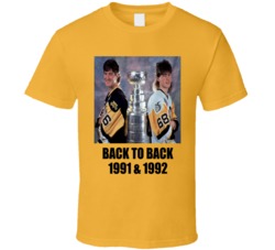 Pittsburgh Back To Black Lemieux Jagr Champions Hockey 1991 1992 T Shi Pittsburgh Back To Black Lemieux Jagr Champions Hockey 1991 1992 T Shi
