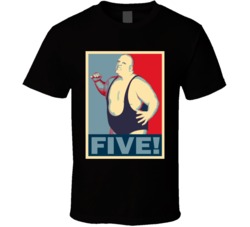 King Kong Bundy Hope Wrestling Five T Shirt King Kong Bundy Hope Wrestling Five T Shirt