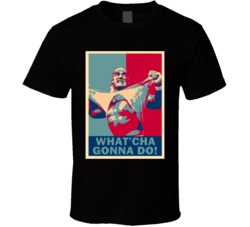 Hulk Hogan Whatcha Gonna Do Wrestling Hope T Shirt Hulk Hogan Whatcha Gonna Do Wrestling Hope T Shirt