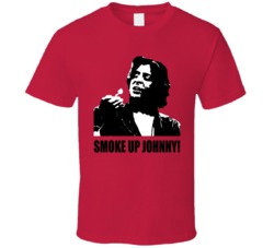 Smoke Up Johnny The Breakfast Club John Bender 80's Movie T Shirt Smoke Up Johnny The Breakfast Club John Bender 80's Movie T Shirt
