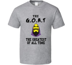 Skeletor The Greatest Of All Time Goat Cartoon He-man T Shirt Skeletor The Greatest Of All Time Goat Cartoon He-man T Shirt