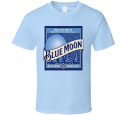 Blue Moon Belgian Beer Brewing Drink Alcohol T Shirt Blue Moon Belgian Beer Brewing Drink Alcohol T Shirt