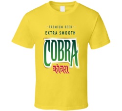 Cobra Beer Extra Smooth United Kingdom Alcohol Drink T Shirt Cobra Beer Extra Smooth United Kingdom Alcohol Drink T Shirt