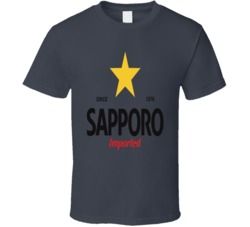 Sapporo Japanese Beer Drink Alcohol T Shirt Sapporo Japanese Beer Drink Alcohol T Shirt