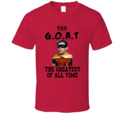 Robin The Greatest Of All Time Goat Batman Tv Show T Shirt Robin The Greatest Of All Time Goat Batman Tv Show T Shirt