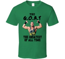 RVD Rob Van Damme The Greatest Of All Time GOAT Wrestling T Shirt RVD Rob Van Damme The Greatest Of All Time GOAT Wrestling T Shirt