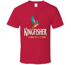 Kingfisher Indian Beer Drink Alcohol T Shirt Kingfisher Indian Beer Drink Alcohol T Shirt