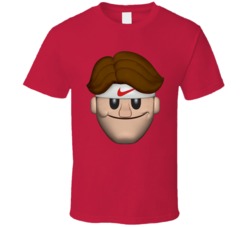 Roger Federer Emoji Tennis Wimbledon Us Open Champion T Shirt Roger Federer Emoji Tennis Wimbledon Us Open Champion T Shirt