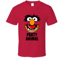 Animal Muppets Party Animal Funny Face T Shirt Animal Muppets Party Animal Funny Face T Shirt