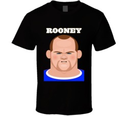 Wayne Rooney Everton Soccer Futbol Premier League T Shirt Wayne Rooney Everton Soccer Futbol Premier League T Shirt