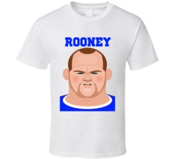 Wayne Rooney Soccer Futbol Everton Premier League T Shirt Wayne Rooney Soccer Futbol Everton Premier League T Shirt