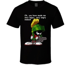 Marvin The Martian Looney Toons Cartoon T Shirt Marvin The Martian Looney Toons Cartoon T Shirt