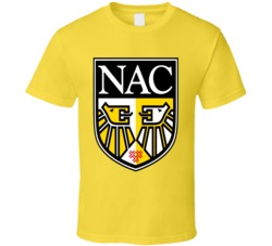 Nac Breda Football Club Soccer Team Eredivisie Dutch League T Shirt Nac Breda Football Club Soccer Team Eredivisie Dutch League T Shirt