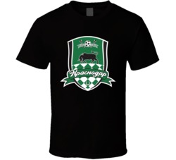 Fc Krasnodar Russian Premier League Football Club Soccer Team T Shirt Fc Krasnodar Russian Premier League Football Club Soccer Team T Shirt
