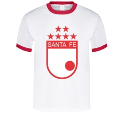 Independiente Santa Fe Colombia Soccer Team Football Club T Shirt Independiente Santa Fe Colombia Soccer Team Football Club T Shirt