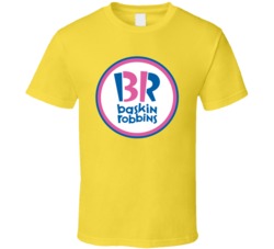 Baskin Robbins Ice Cream Food Chain Desert Restaurant T Shirt