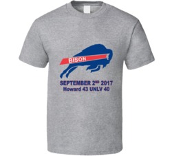 Howard Upset College Football Unlv Sports Victory T Shirt
