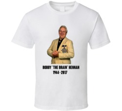 Bobby The Brain Hennan Wrestling Manager Tribute T Shirt Bobby The Brain Hennan Wrestling Manager Tribute T Shirt