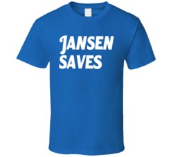 Kenley Jansen Saves Los Angeles Baseball Closer Pitcher T Shirt
