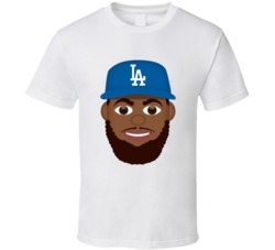 Kenley Jansen Graphic Emoji Funny Los Angeles Baseball T Shirt