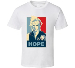 Cloud Strife Final Fantasy Hope T Shirt Cloud Strife Final Fantasy Hope T Shirt