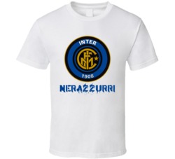 Inter Milan Nerazurri Soccer T Shirt Inter Milan Nerazurri Soccer T Shirt
