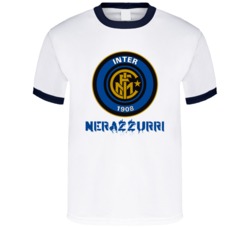 Inter Milan Nerazurri Soccer T Shirt Inter Milan Nerazurri Soccer T Shirt