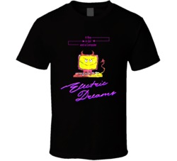 Electric Dreams Movie Computer T Shirt Electric Dreams Movie Computer T Shirt