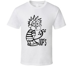 Funny Calvin And Hobbs Parody Joke T Shirt