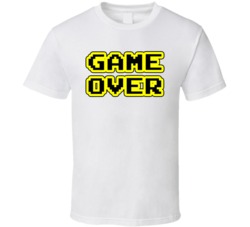 Game Over Cool Funny T Shirt