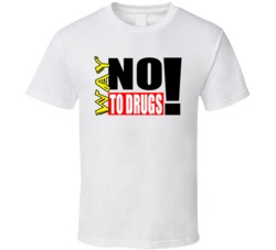 Steve Urkel No Way To Drugs Funny T Shirt