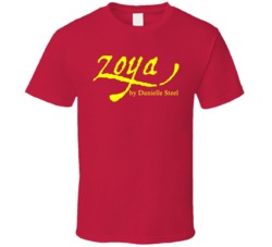 Zoya Danielle Steel Book T Shirt Zoya Danielle Steel Book T Shirt