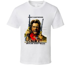 The Outlaw Josey Wales Movie 70s T Shirt The Outlaw Josey Wales Movie 70s T Shirt
