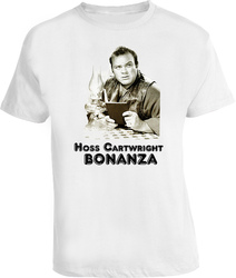 Hoss Cartwright Bonanza TV Show Character T Shirt Hoss Cartwright Bonanza TV Show Character T Shirt
