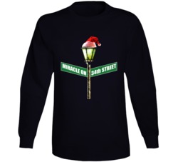 Miracle On 34th Street Christmas Movie Holidays Long Sleeve T Shirt