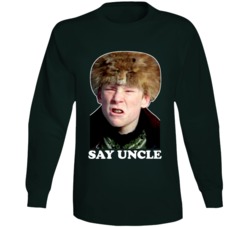 Scut Farkus Say Uncle A Christmas Story Holidays Ralphie Long Sleeve T