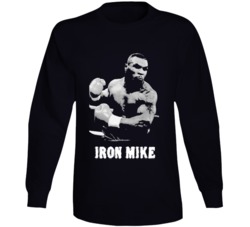 Mike Tyson Boxer Boxing Legend Champ Iron Mike Long Sleeve T Shirt