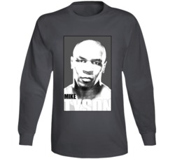 Mike Tyson Gsp Boxing Mma Long Sleeve T Shirt