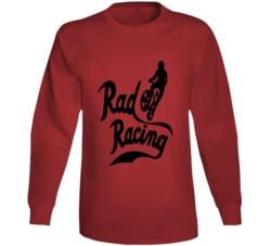 Rad Racing Movie Bmx Retro Old School Long Sleeve T Shirt