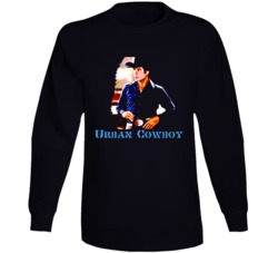 Urban Cowboy Movie 80s Travolta Long Sleeve T Shirt