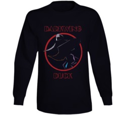 Darkwing Duck Cartoon Hero Long Sleeve T Shirt Darkwing Duck Cartoon Hero Long Sleeve T Shirt