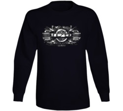 Tesla 80s Retro Rock Music Long Sleeve T Shirt