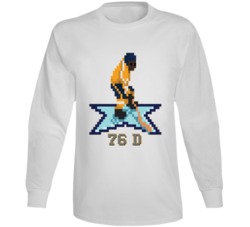 Pk Subban Nashville Hockey Video Game Parody 16 Bit Long Sleeve T Shir