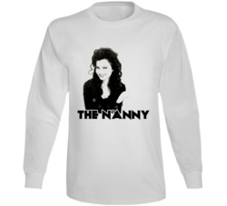 The Nanny Tv Show Fran Drescher Long Sleeve T Shirt The Nanny Tv Show Fran Drescher Long Sleeve T Shirt