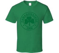 Panathinaikos Greek Club Soccer T Shirt Panathinaikos Greek Club Soccer T Shirt