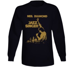 The Jazz Singer Neil Diamond Movie Long Sleeve T Shirt