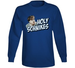 Holy Schnikes Funny Tommy Boy Movie Long Sleeve T Shirt