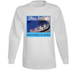 Dire Straits Rock Long Sleeve T Shirt