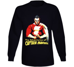 Adventures Of Captain Marvel Classic Long Sleeve T Shirt