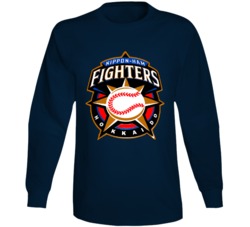 Hokkaido Nippon Ham Fighters Long Sleeve T Shirt